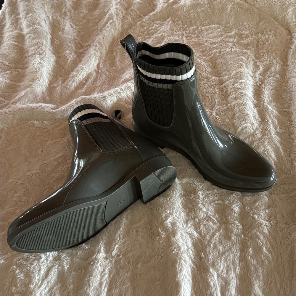 Serra hunter green Ankle rain Boots
